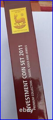 INVESTIMENT COIN SET 2011 premium collection silver, gold and jewels