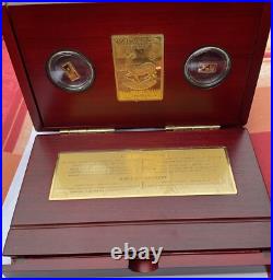 INVESTIMENT COIN SET 2011 premium collection silver, gold and jewels