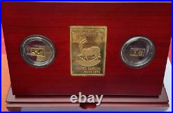 INVESTIMENT COIN SET 2011 premium collection silver, gold and jewels