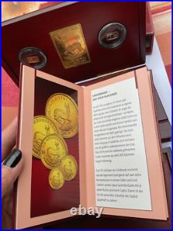 INVESTIMENT COIN SET 2011 premium collection silver, gold and jewels