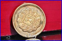 Israel Bat Mitzvah 18k gold medal coin 4.3gr