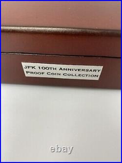 JFK 100th Anniversary Proof Coin Collection Bradford Exchange