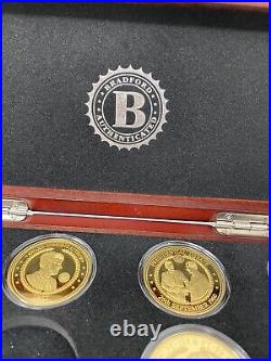 JFK 100th Anniversary Proof Coin Collection Bradford Exchange