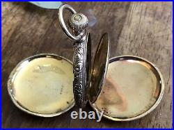 JUNK DRAWER LOT 2 14k solid gold Earrings SILVER COINS Schrade PN Pocket Watch