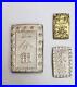 Japan 1832-1869 Bu and Shu Gold and Silver 3 Coin Pre-Meji Collection Nice XF