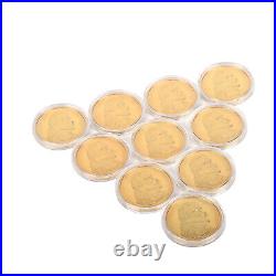 Jesus, Last Supper by Da Vinci Gold Coin Deluxe Challange Coin Pack Of 100pcs