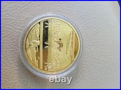 Jesus The Last Supper Gold Plated Commemorative Art Collection Coin