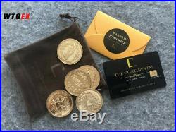 JohnWick Blood Oath Badge Coin Gold Coin Cosplay Prop Replica Collection Gift