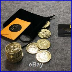 John Wick 2 Version Gold Coin Collection Role Play Cos Blood Oath Marker Replica