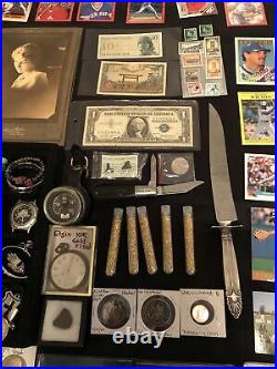 Junk Drawer Lot 2019 Silver American Eagle UNC Dollar Silver Coins Stamps Gold