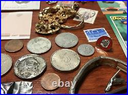 Junk Drawer Silver, Gold, Jewelry, Coins and Collectibles lot