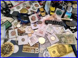 Junk Drawer Vintage To New Silver Gold Coins Knives Lighters