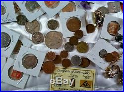 Junk drawer HUGE LOT Gold, Silver, US Silver Coins