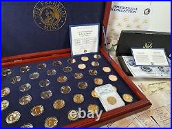 LEGAL US $1 Presidential Coin Collection (39) 24k + (2) Plat + GW ERROR COIN