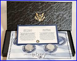 LEGAL US $1 Presidential Coin Collection (39) 24k + (2) Plat + GW ERROR COIN