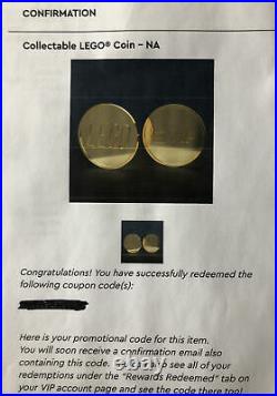 LEGO VIP Gold Coin 5006470 5th Collectible Coin 2021 Order Confirmed! SOLD OUT