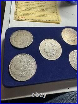 Large coin collection Lot Morgan Silver Dollars Gold Plated World Coins