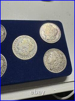 Large coin collection Lot Morgan Silver Dollars Gold Plated World Coins