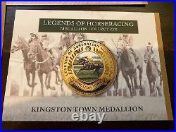 Legends of Australian Horse Racing Coin Collection 18x 24K Gold Coins