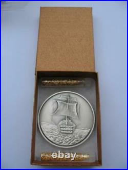Levi From The 12 Tribes Of Israel Salvador Dali Pure Silver 3-oz. Coin+gold