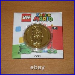 Limited Edition LEGO Super Mario Promo Collectible Gold Version Coin