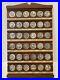 Longines Wittnauer Heritage Of Golden West 36 Sterling Silver Coin Set