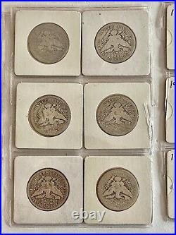 Look- 21 Piece- Silver Barber Half Dollar Collection, See Silver & Gold Coins