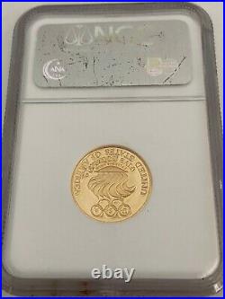 Look $5 Gold 1988-w, Olympics U. S. Vault Collection Liberty Ngc Pf 70 U. C