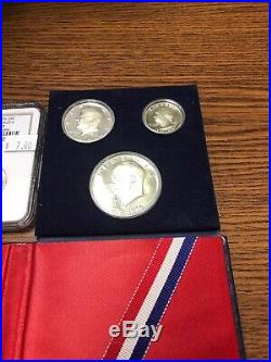 Lot 30 US Coin Collection Silver Gold Flying Cent 2-Cent 3-Cent 1909-VDB Medals