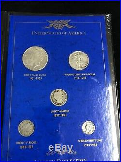 Lot 30 US Silver Gold Coin Collection Peace Morgan Ike American Eagle. 999 90%