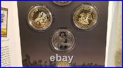 (Lot 539) A WAR TO END ALL WARS coin collection with Double Crown Gold Coin