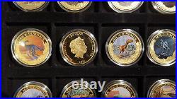 (Lot 601) The Age Of The Dinosaurs Full Coin Collection. Gold plated. 2318/ 4950