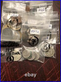 Lot Of 407 Coins From 67 Countries Around The World. Great Collection