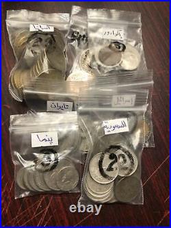 Lot Of 407 Coins From 67 Countries Around The World. Great Collection