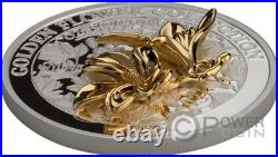 MAGNOLIA Golden Flower Collection 1 Oz Silver Coin 5$ Samoa 2025