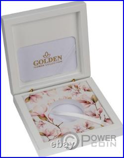 MAGNOLIA Golden Flower Collection 1 Oz Silver Coin 5$ Samoa 2025