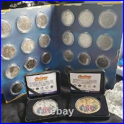 Marvel Rare Coin Collection/ Gold&silver Edition/ Limited