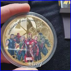 Marvel Rare Coin Collection/ Gold&silver Edition/ Limited