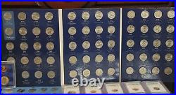 Massive Coin Collection with 4 Whitman Quarter BooksComplete Deluxe 25c book