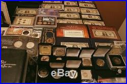 Massive Estate Sale Coin Collection SILVER, GOLD, PAPER, SETS, STAMPS, COINS