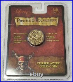Master Replicas Pirates of the Caribbean Cursed Aztec Gold Coin Disney Official