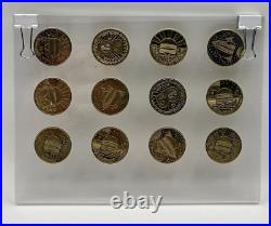 McDonalds 50 Years Of Big Mac Collectors Coin Anniversary 48 Coin Set