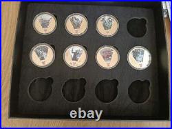 Memories Of Victory 75th Anniversary VE Day Coin Collection Gold Plated 7 Coins