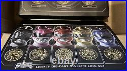 Mighty morphin power rangers legacy Bandai collection die-cast 1995 movie coins