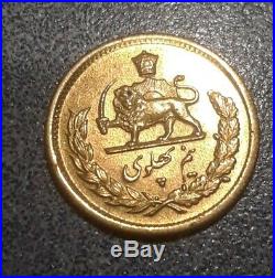 Mohammad Reza Pahlavi Shah Of Iran Gold Coin