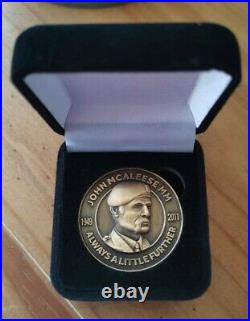 NEW MUST VIEW SAS Special Air Service John McAleese Gold plated Coin