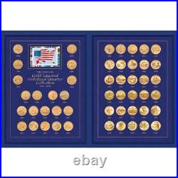 NEW The Complete Gold-Layered Statehood Quarter Collection 1999-2008 233