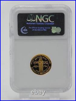 NGC US Vault Collection 1987 W Constitution PF70 Ultra Cameo $5 Gold Coin #30