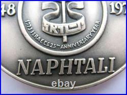 Naphtali From The 12 Tribes Of Israel Salvador Dali Pure Silver 3-oz. Coin+gold