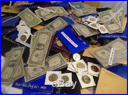 Old Estate Us Coin Lot Sale Gold Silver Currency Sale Hoard Proof Collection